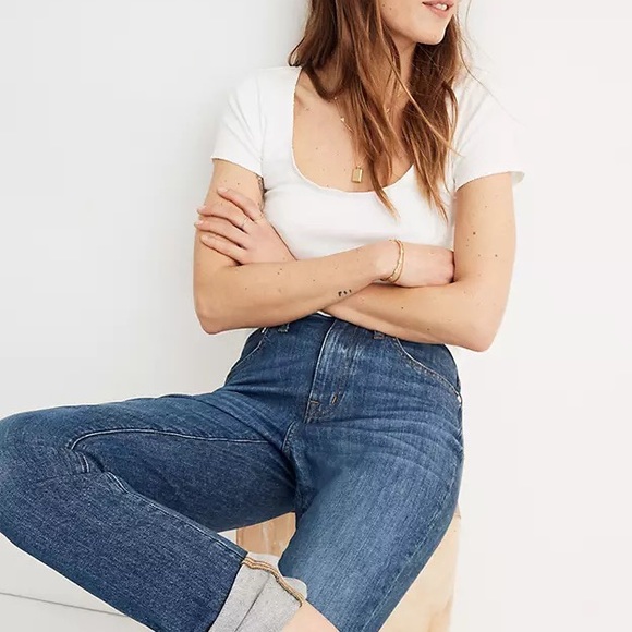 Madewell The High-Rise Slim Boyjean: Eco Edition - Picture 3 of 5